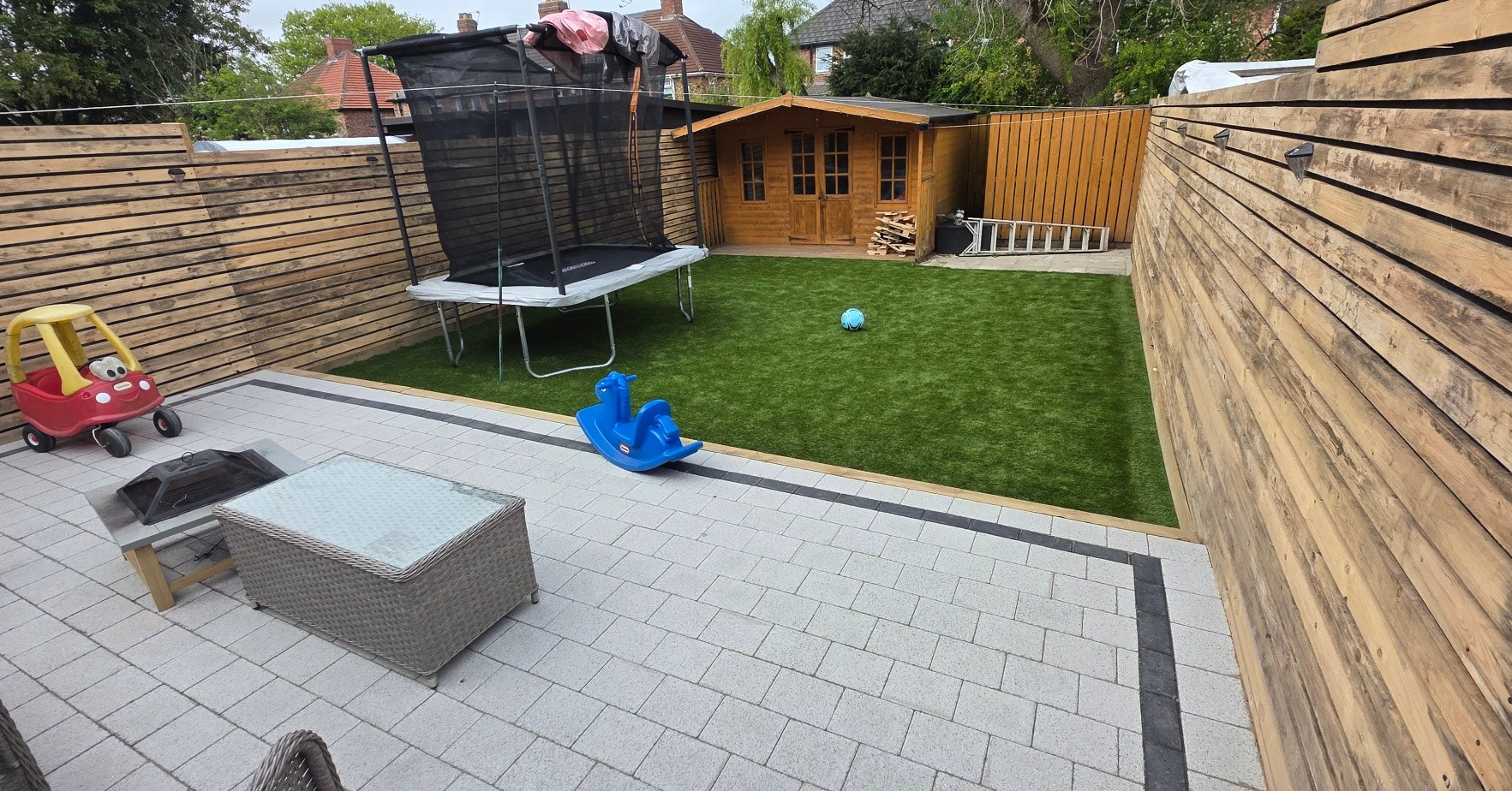 Garden transformation, South Tyneside