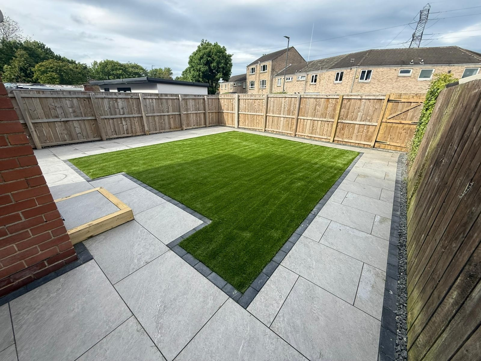 Landscaped garden and patio by M&C Landscaping