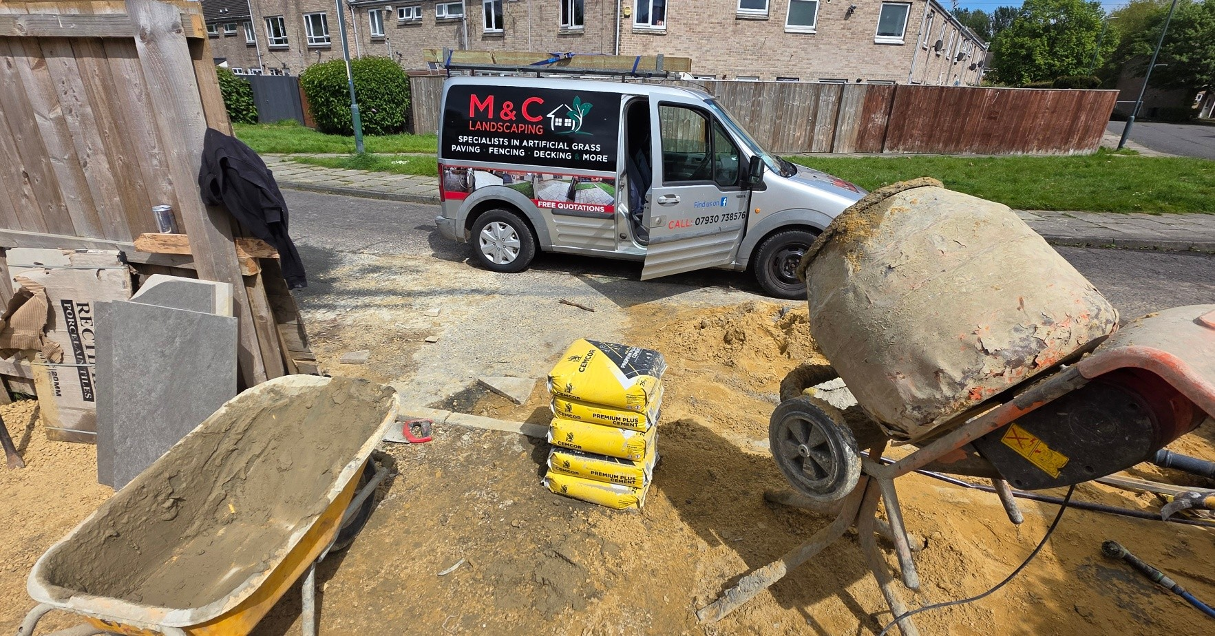 Recent job by M&C Landscaping Groundworks